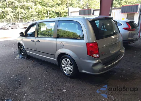 2016 Dodge Grand Caravan Se из США, поврежденный, VIN 2C4RDGBG1GR346766